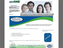 Tablet Screenshot of ppoone.com